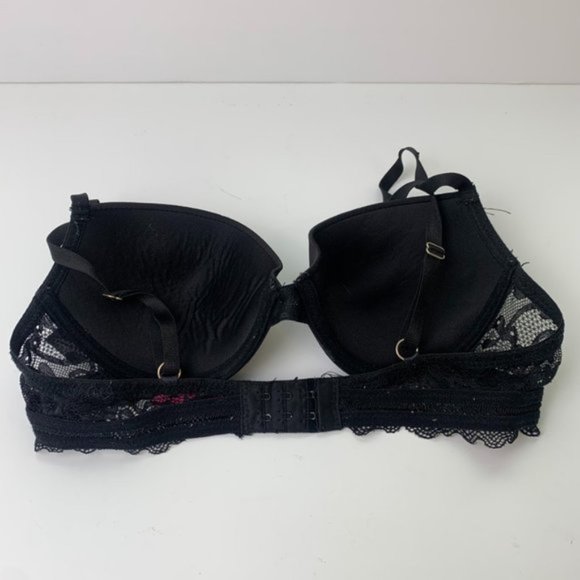 Vince Camuto Black Lace Band Bra - Picture 2 of 6